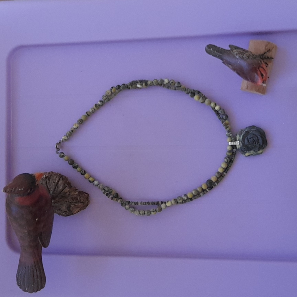 New Jade (Natural Serpentine) Necklace